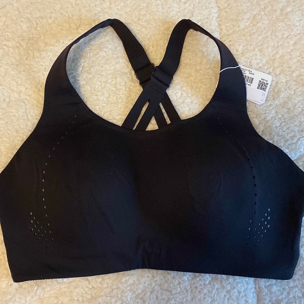 NWT Lululemon AirSupport Bra Black 34DD